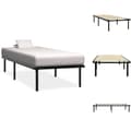Pikkukuva 1 / 8: Sängyt & sängynrungot - Living Sängynrunko musta metalli 90x200 cm