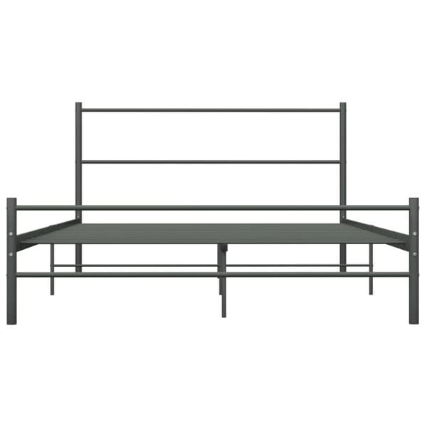 Senge & sengeramme - Living sengestel 160 x 200 cm metal grå