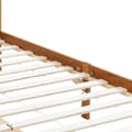 Miniatyrbillede 6 af 8: Senge & sengeramme - Living sengestel til himmelseng 100x200 cm massivt fyrretræ gyldenbrun