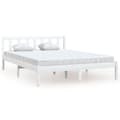 Miniatyrbillede 3 af 10: Senge & sengeramme - Living sengestel 140x190 cm massivt fyrretræ hvid
