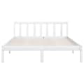 Miniatyrbillede 5 af 10: Senge & sengeramme - Living sengestel 140x190 cm massivt fyrretræ hvid