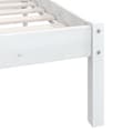 Miniatyrbillede 9 af 10: Senge & sengeramme - Living sengestel 140x190 cm massivt fyrretræ hvid