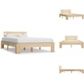 Miniatyrbillede 1 af 8: Senge & sengeramme - Living sengestel massivt fyrretræ 120 x 200 cm