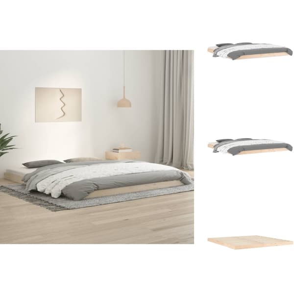 Senge & sengeramme - Living sengeramme 180x200 cm massivt fyrretræ
