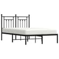 Miniatyrbillede 5 af 10: Senge & sengeramme - Living sengeramme med sengegavl 120x190 cm metal sort