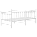 Miniatyrbillede 7 af 11: Sengestel til udtræksseng 90x200 cm metal hvid - Sovesofastel - Sovesofaramme - Home & Living