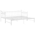 Miniatyrbillede 8 af 11: Sengestel til udtræksseng 90x200 cm metal hvid - Sovesofastel - Sovesofaramme - Home & Living