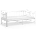Miniatyrbillede 11 af 11: Sengestel til udtræksseng 90x200 cm metal hvid - Sovesofastel - Sovesofaramme - Home & Living