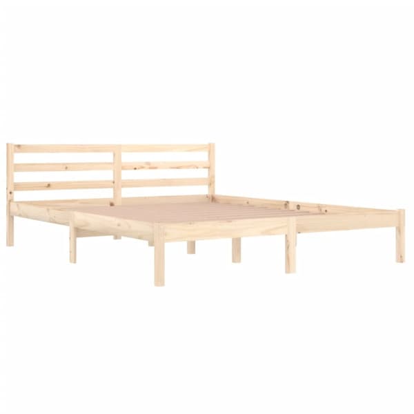 Sengeramme 160x200 cm massivt fyrretræ - Sengeramme - Sengerammer - Home & Living