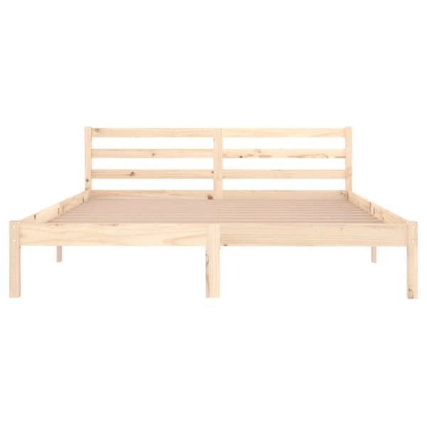 Sengeramme 160x200 cm massivt fyrretræ - Sengeramme - Sengerammer - Home & Living