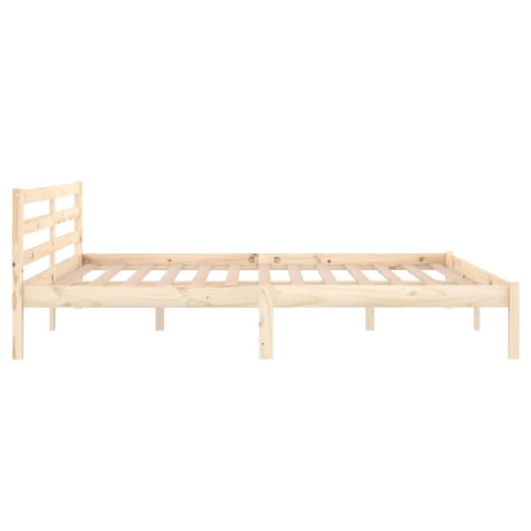 Sengeramme 160x200 cm massivt fyrretræ - Sengeramme - Sengerammer - Home & Living