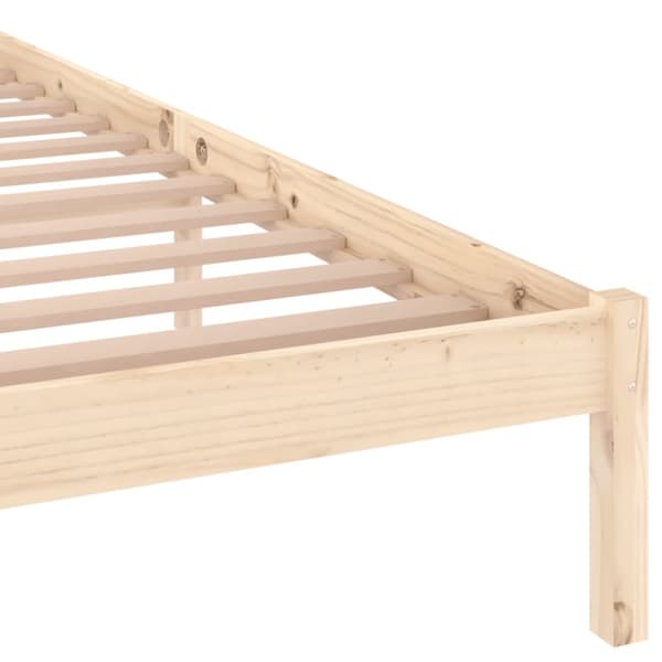 Sengeramme 160x200 cm massivt fyrretræ - Sengeramme - Sengerammer - Home & Living