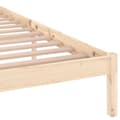 Miniatyrbillede 7 af 9: Sengeramme 160x200 cm massivt fyrretræ - Sengeramme - Sengerammer - Home & Living