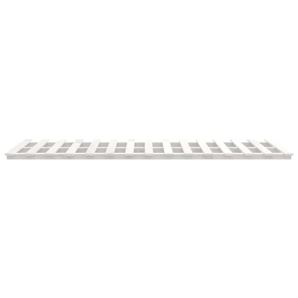 Sengeramme 140x190 cm massivt fyrretræ hvid - Sengeramme - Sengerammer - Home & Living