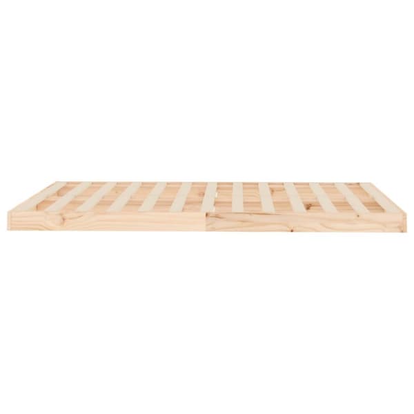 Sengeramme 120x190 cm massivt fyrretræ - Sengestel - Sengeramme - Home & Living