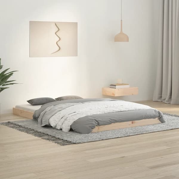 Sengeramme 120x190 cm massivt fyrretræ - Sengestel - Sengeramme - Home & Living