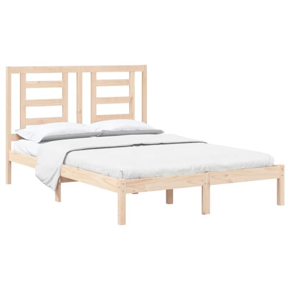 Sängram massiv furu 140x190 cm - Sängram - Sängramar - Home & Living