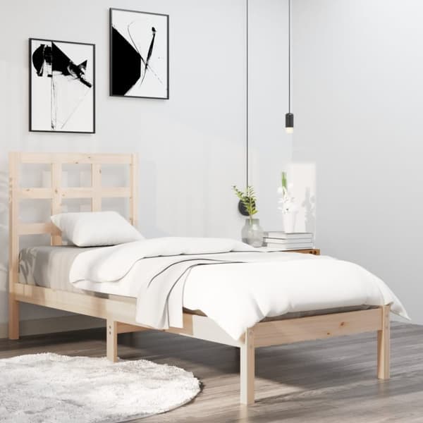 Sengeramme 90x190 cm massivt træ - Sengeramme - Sengerammer - Home & Living