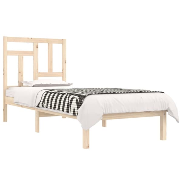 Sengeramme 90x190 cm massivt fyrretræ - Sengeramme - Sengerammer - Home & Living