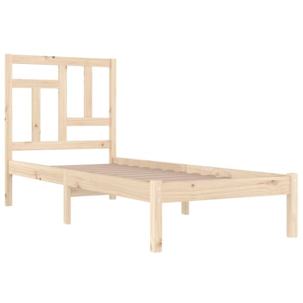 Sengeramme 90x190 cm massivt fyrretræ - Sengeramme - Sengerammer - Home & Living