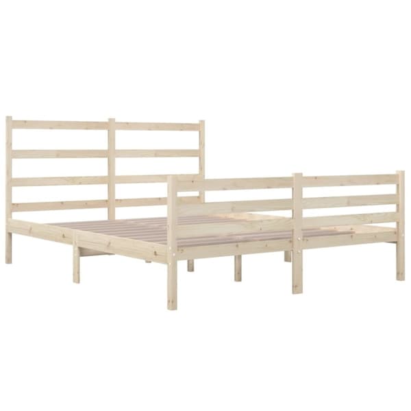 Sängynrunko täysi mänty 120x190 cm Small Double - Sängynrunko - Sängynrungot - Home & Living