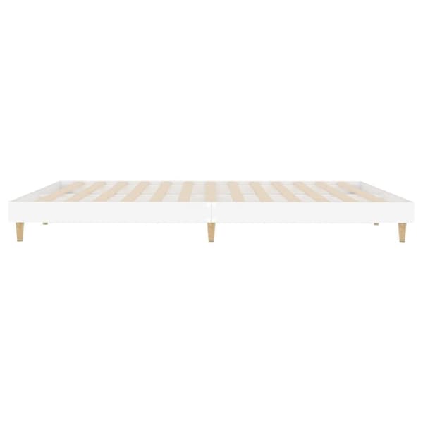 Sengestel 120x200 cm konstrueret træ hvid - Sengeramme - Sengerammer - Home & Living