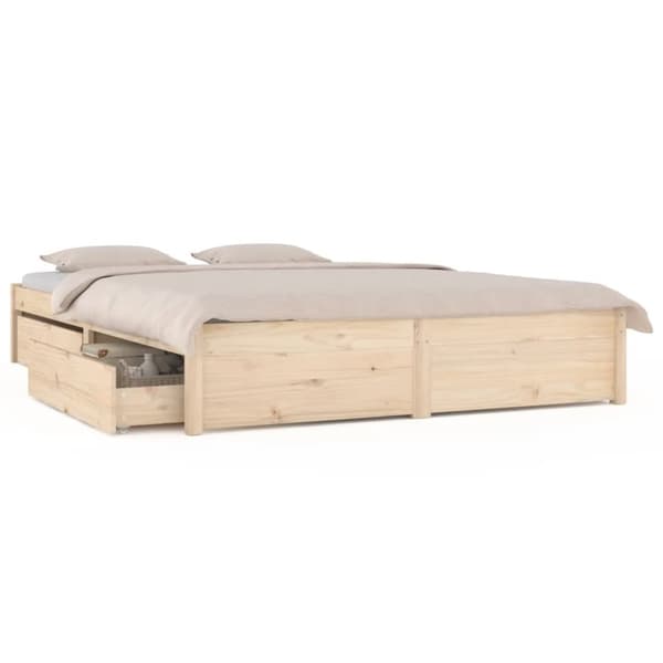 Sengeramme med skuffer 150x200 cm King Size - Sengeramme - Sengerammer - Home & Living