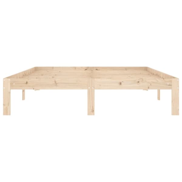 Sengeramme 140x200 cm massivt fyrretræ - Sengeramme - Sengerammer - Home & Living
