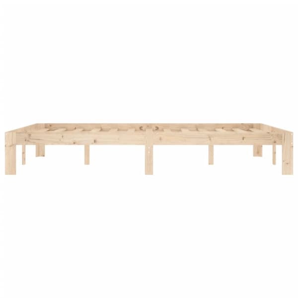 Sengeramme 140x200 cm massivt fyrretræ - Sengeramme - Sengerammer - Home & Living