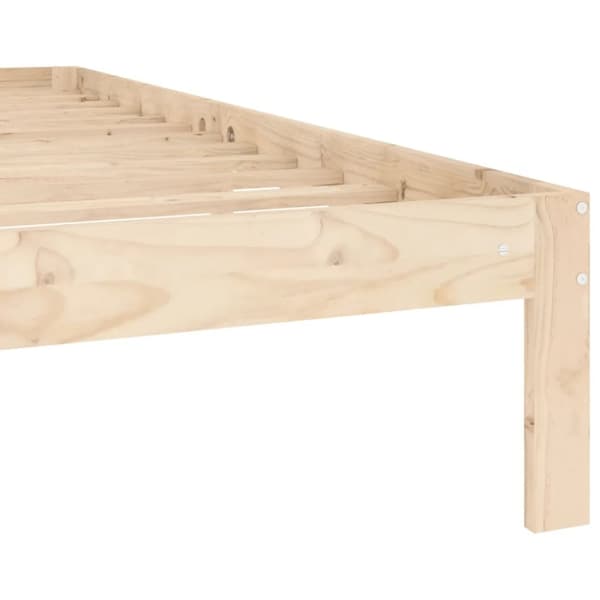 Sengeramme 140x200 cm massivt fyrretræ - Sengeramme - Sengerammer - Home & Living