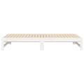 Miniatyrbillede 11 af 11: Daybed med udtræk 2x(90x190) cm massivt fyrretræ hvid - Daybed - Daybeds - Home & Living