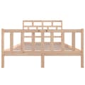 Miniatyrbillede 5 af 10: Sengeramme 120x200 cm massivt træ - Sengeramme - Sengerammer - Home & Living