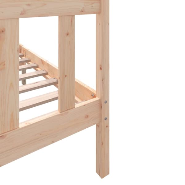 Sengeramme 120x200 cm massivt træ - Sengeramme - Sengerammer - Home & Living