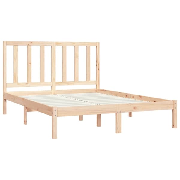 Sengeramme 160x200 cm massivt fyrretræ - Sengeramme - Sengerammer - Home & Living