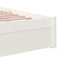 Miniatyrbillede 9 af 11: Sengeramme 90x200 cm massivt træ hvid - Sengeramme - Sengerammer - Home & Living