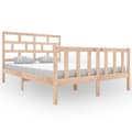 Miniatyrbillede 3 af 10: Sengeramme 140x200 cm massivt træ - Sengeramme - Sengerammer - Home & Living