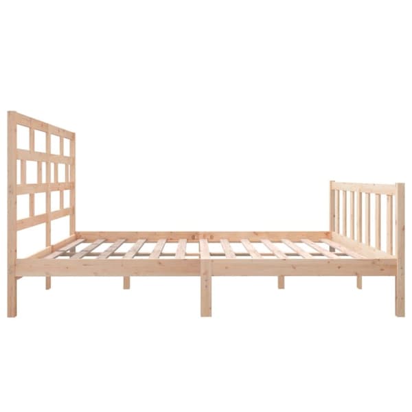 Sengeramme 140x200 cm massivt træ - Sengeramme - Sengerammer - Home & Living