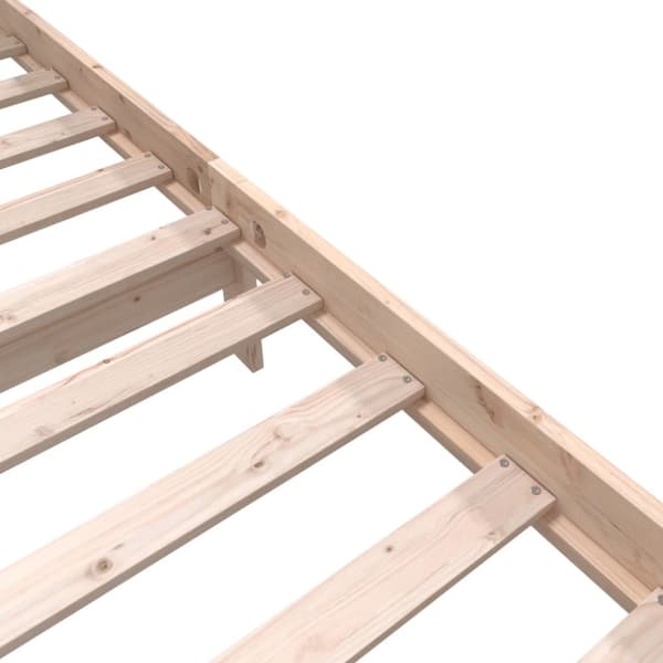 Sengeramme 140x200 cm massivt træ - Sengeramme - Sengerammer - Home & Living