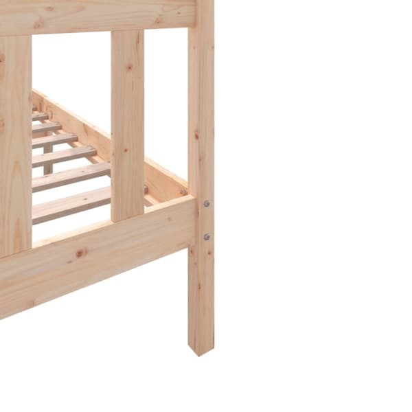 Sengeramme 140x200 cm massivt træ - Sengeramme - Sengerammer - Home & Living