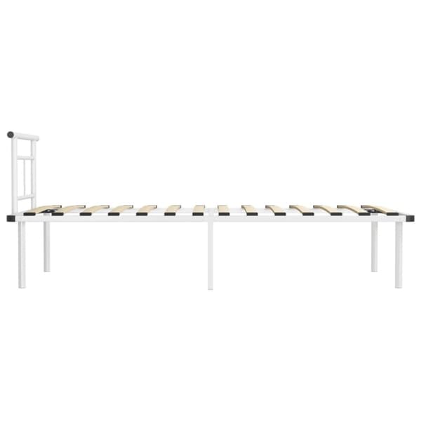Sengestel 90x200 cm metal hvid - Sengeramme - Sengerammer - Home & Living