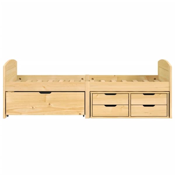 Dagbädd med 5 lådor IRUN 90x200 cm massiv furu - Bäddsoffa - Bäddsoffor - Home & Living