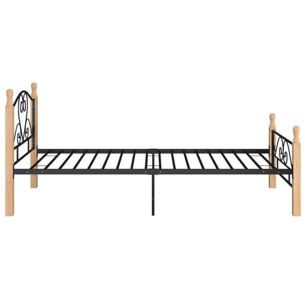 Sängynrunko musta metalli 90x200 cm - Sängynrunko - Sängynrungot - Home & Living