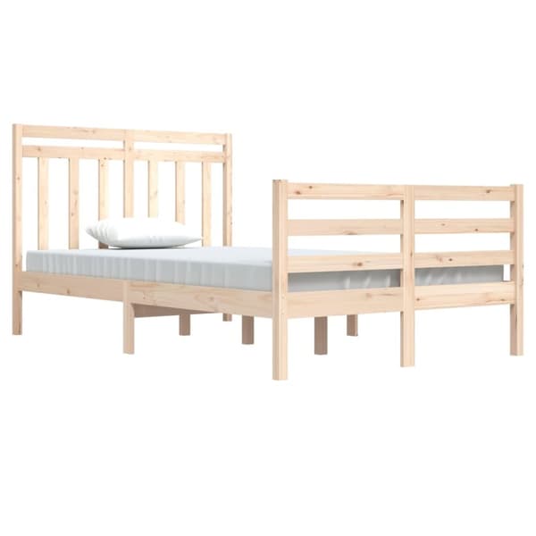 Sengeramme 120x200 cm massivt træ - Sengeramme - Sengerammer - Home & Living