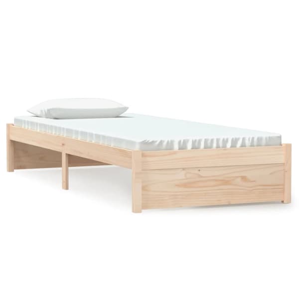Sengeramme 75x190 cm massivt træ - Sengeramme - Sengerammer - Home & Living