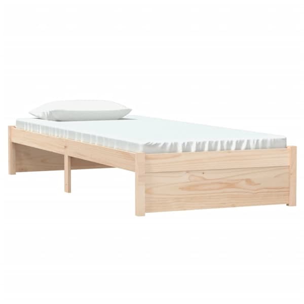 Sengeramme 75x190 cm massivt træ - Sengeramme - Sengerammer - Home & Living