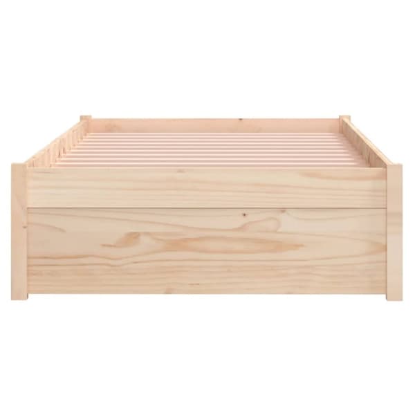 Sengeramme 75x190 cm massivt træ - Sengeramme - Sengerammer - Home & Living
