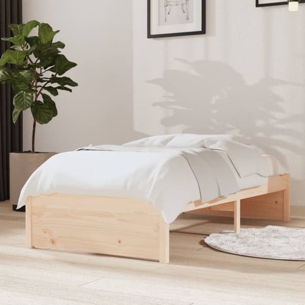 Sengeramme 75x190 cm massivt træ - Sengeramme - Sengerammer - Home & Living