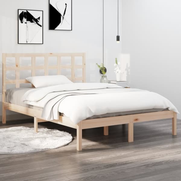 Sengeramme 120x190 cm massivt træ - Sengestel - Sengeramme - Home & Living