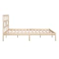 Miniatyrbillede 7 af 11: Sengeramme 200x200 cm massivt fyrretræ - Sengeramme - Sengerammer - Home & Living