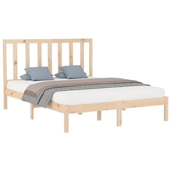 Sengeramme 140x200 cm massivt træ - Sengeramme - Sengerammer - Home & Living